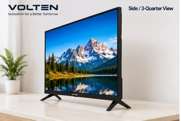 volten_tv_side_3quarter_view VOLTEN 4K UHD Smart LED TV
